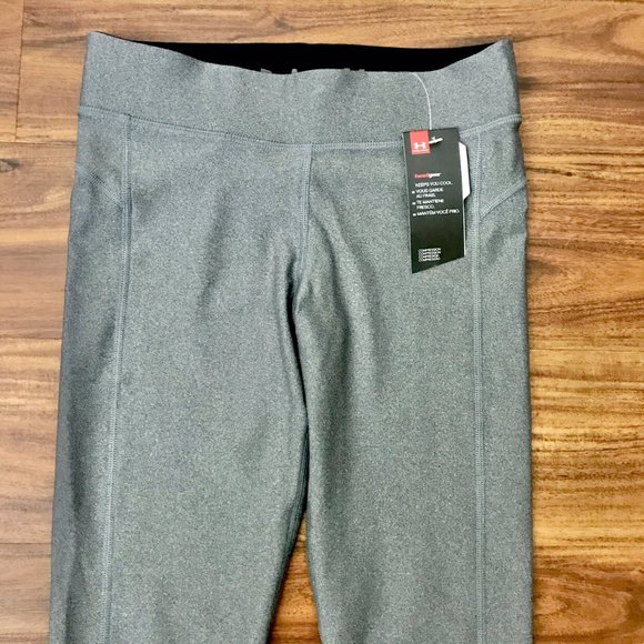 NWT Women’s Under Armour Gray Compression Leggings - Picture 4 of 10